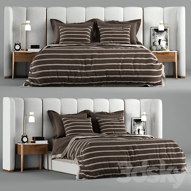 Bed Aida. Porada 3DModel