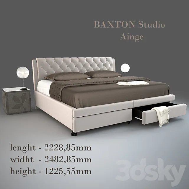 Bed Ainge from BAXTON Studio 3DModel