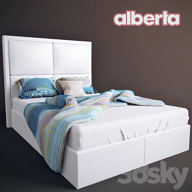 Bed Alberta Tako 3DModel