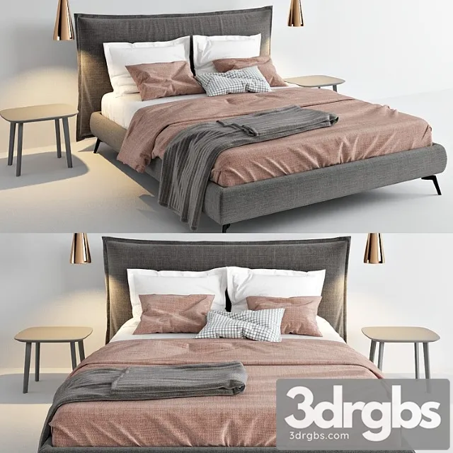 Bed alf dafre francis 2 3D Model Free