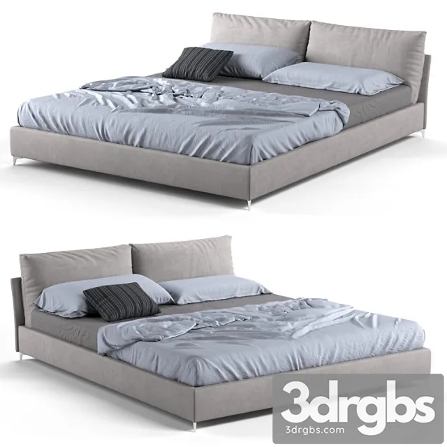 Bed alivar oasi 2 3D Model Free