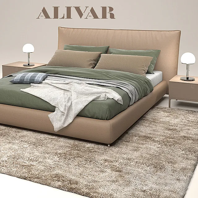Bed Alivar Suite 3DModel