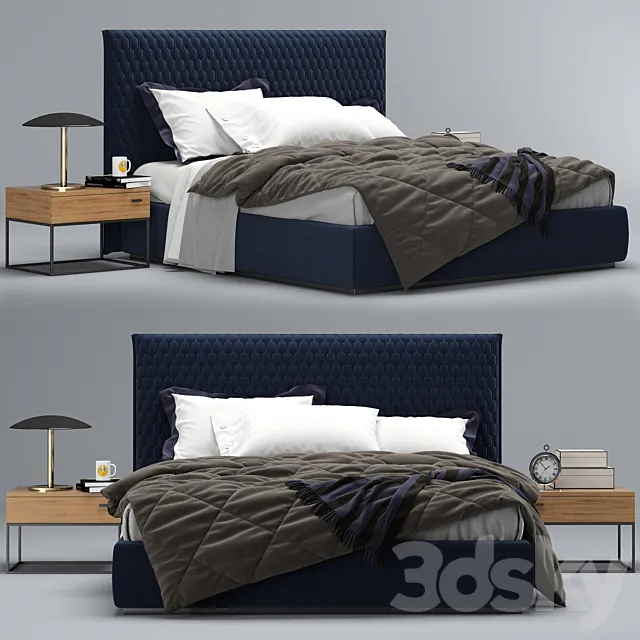Bed Allen. Alf 3DModel