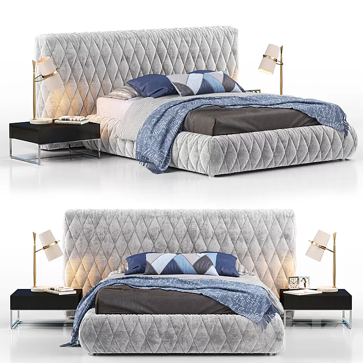 bed Altrenotti Sonetto 3D Model