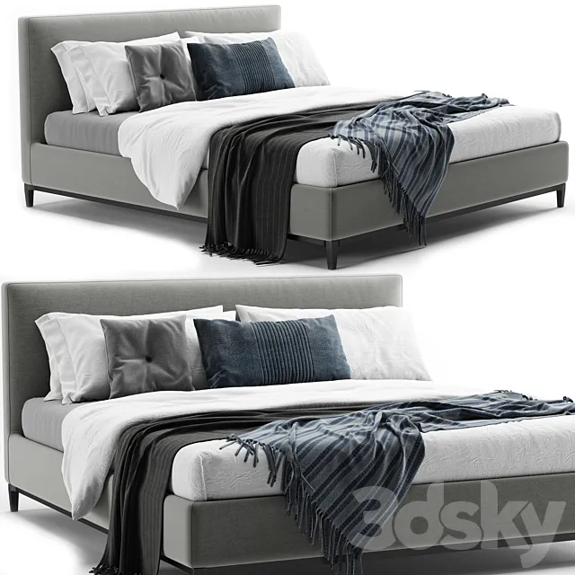 Bed andersen minotti 3DModel