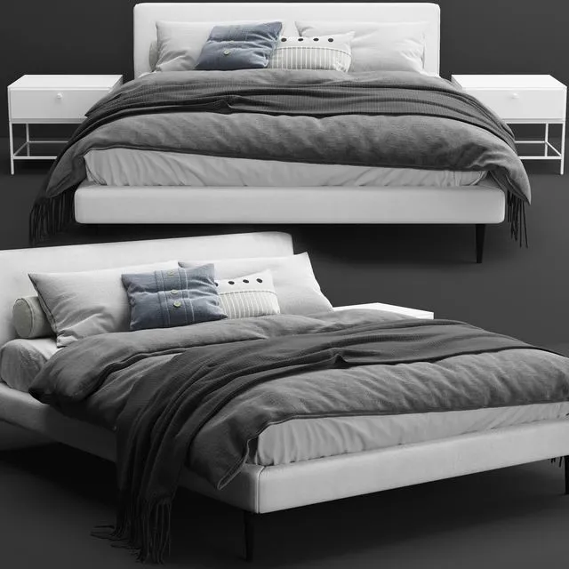 Bed Arlington Boconcept new 3D Model