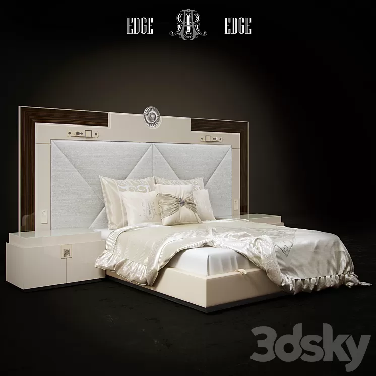 Bed ART EDGE 3D Model