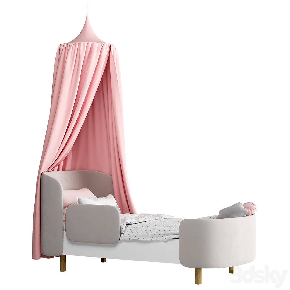 Bed Askona Twiggy 3D Model