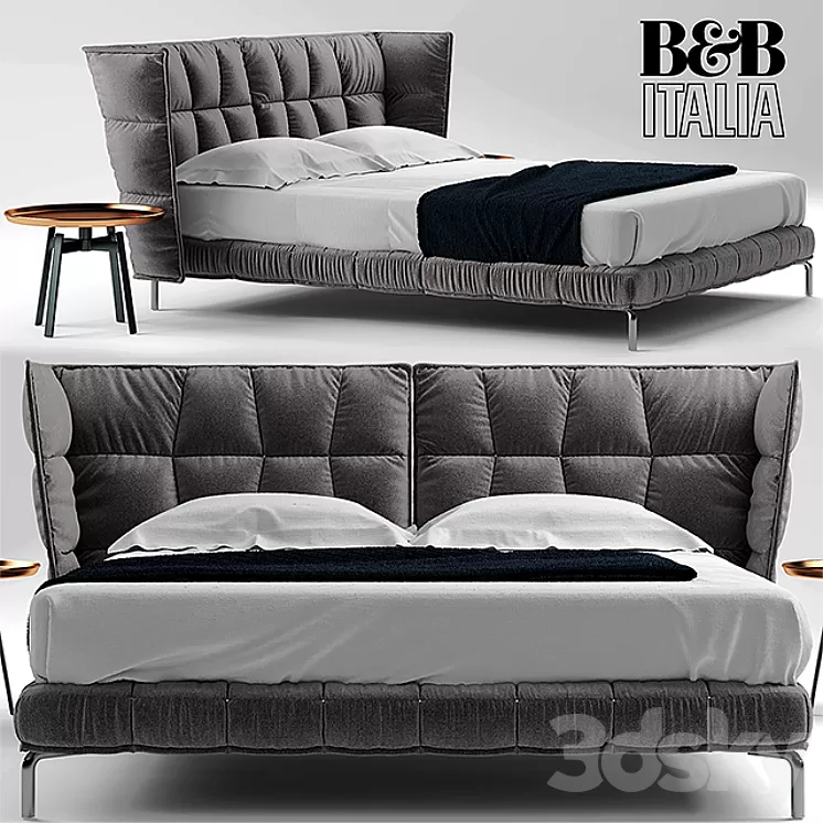 Bed b & b husk bett bed PATRICIA URQUIOLA HUSK OUTDOOR 3D Model