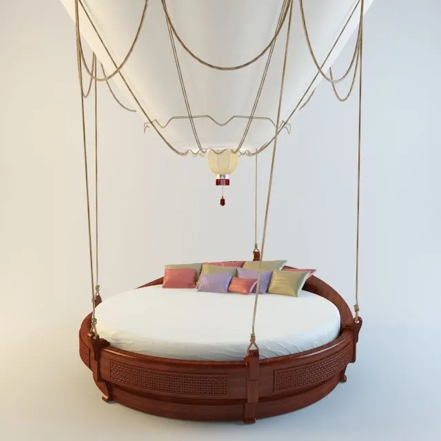 Bed balloon 3D Model