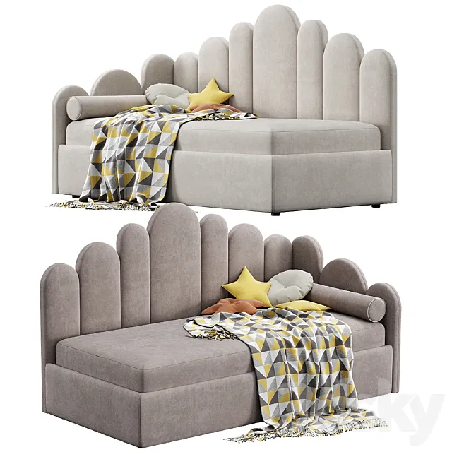 Bed Bambini kids 3D Model