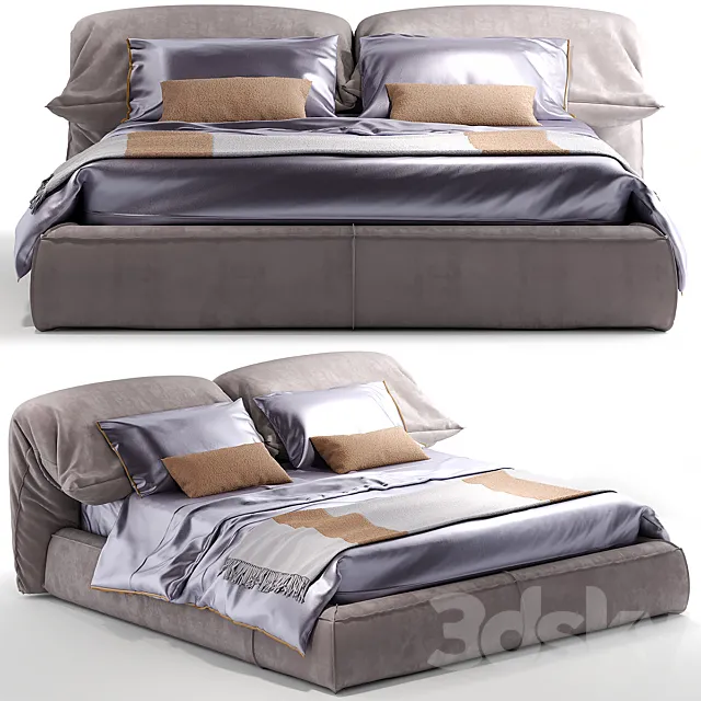 Bed baxter Casablanca 3DModel