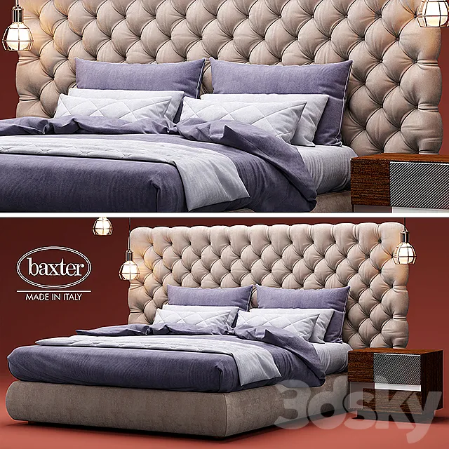Bed baxter HEAVEN Ottoperotto 3DModel