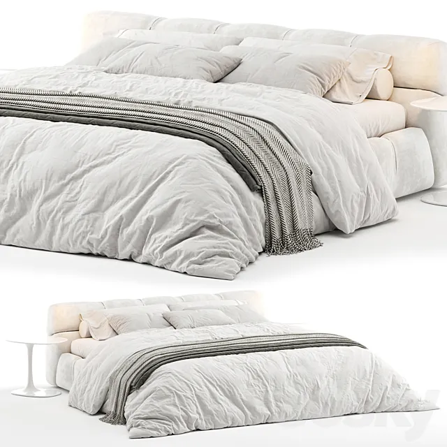 Bed B&B Italia Tufty 3DModel