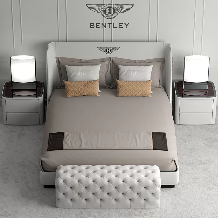 Bed bentley home Richmond Bed 3D Model