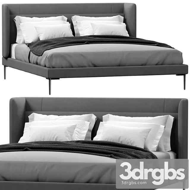 Bed boconcept austin 2 3D Model Free
