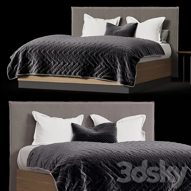 Bed Boconcept Lugano 3DModel