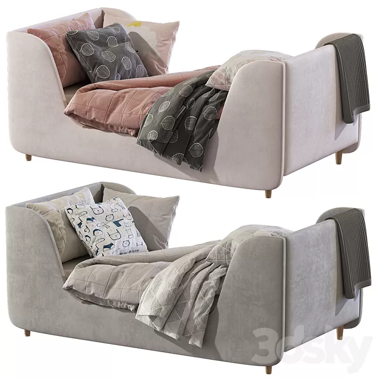 Bed Bodhi Toddler Bed 3D Model