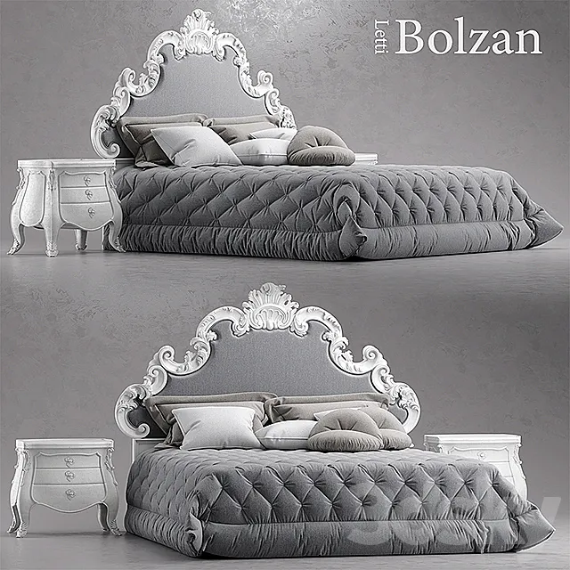 Bed Bolzan Letti FLORENCE CHIC Free Download