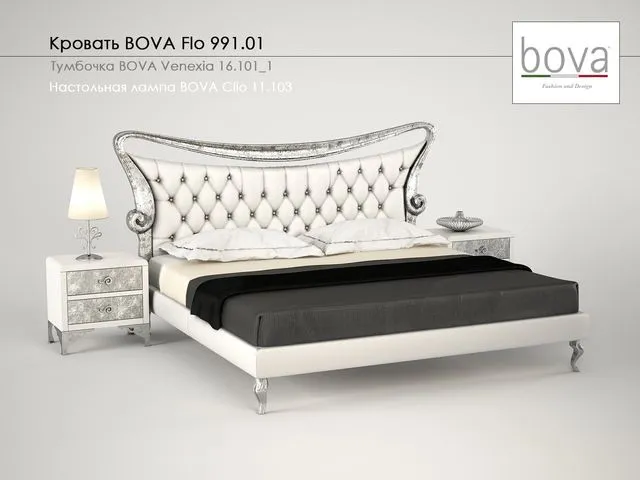 Bed BOVA Flo 991.01 3D Model