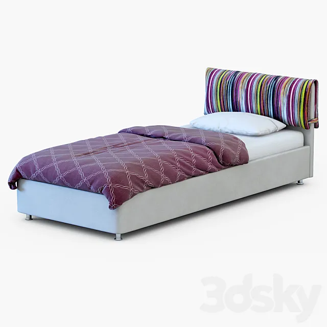Bed Box Spring 3D Model