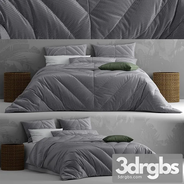 Bed by bedding adairs australia 2 3D Model Free