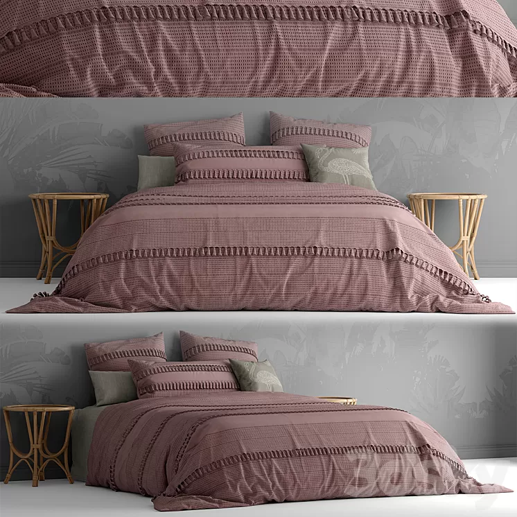 Bed by bedding adairs australia 3D Model