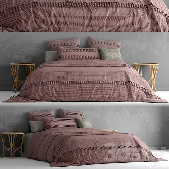 Bed by bedding adairs australia 3DModel