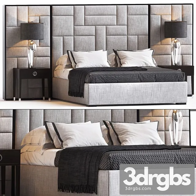 Bed by sofa and chair company 12 2 3D Model Free