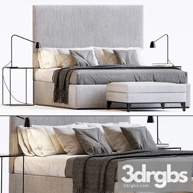 Bed By Sofa And Chair Company 19 3D Model Free