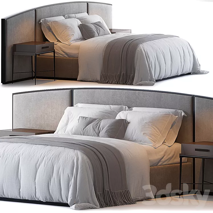 Bed by the Sofa and Chair company 44 3D Model