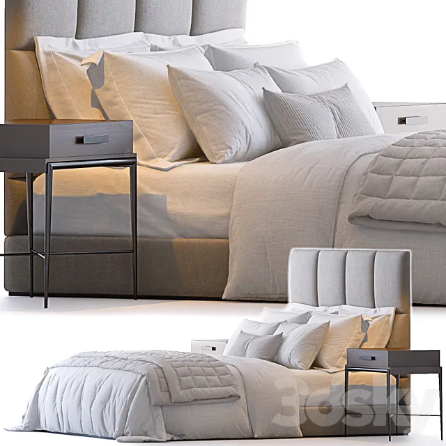 Bed by the Sofa and Chair company 46 3D Model