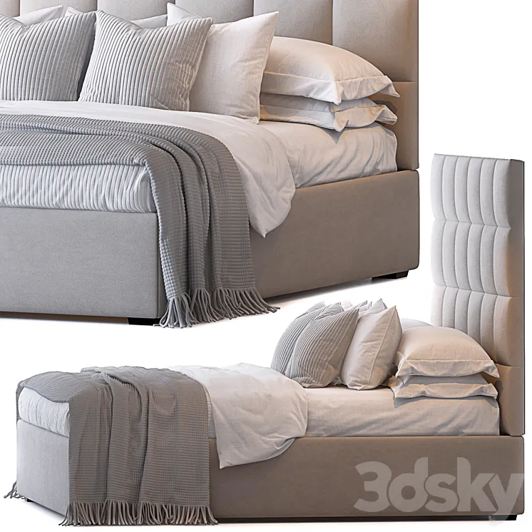 Bed by the Sofa and Chair company 47 3D Model Free