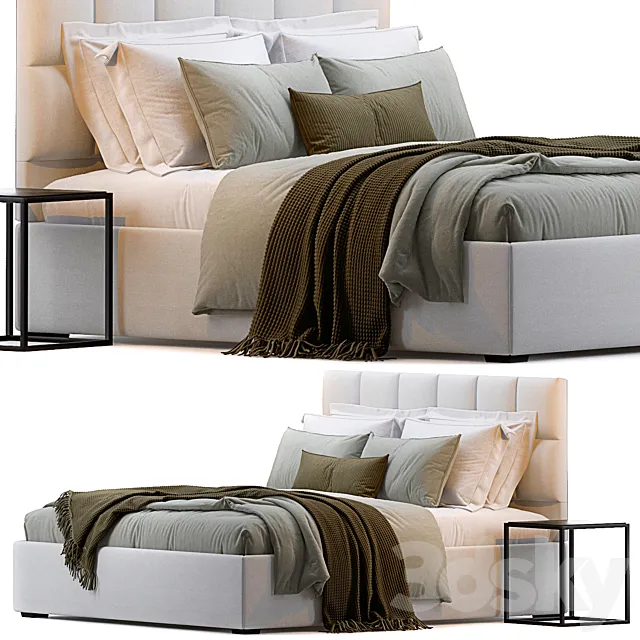 Bed by the Sofa and Chair company 54 3D Model