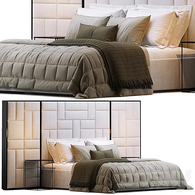 Bed by the Sofa and Chair Company 56 3D Model