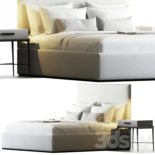 Bed by the Sofa and Chair company 79 3D Model