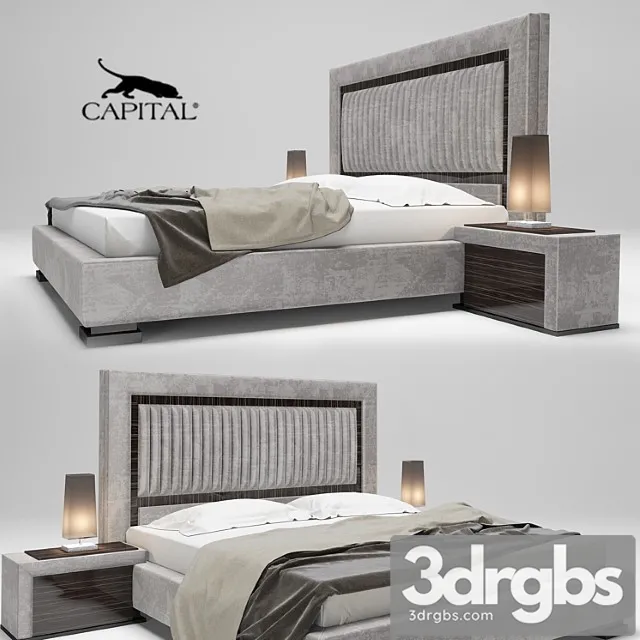 Bed Capital Collection Class 3D Model Free