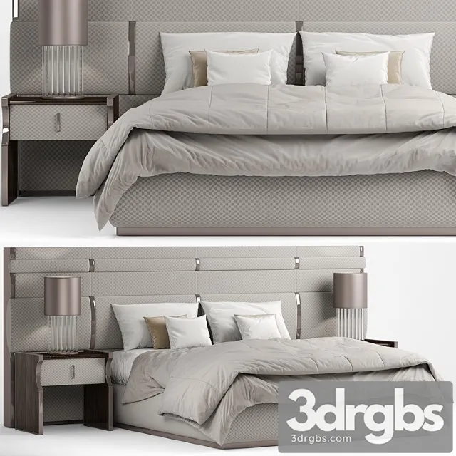 Bed capitalcollection trilogy 2 3D Model Free
