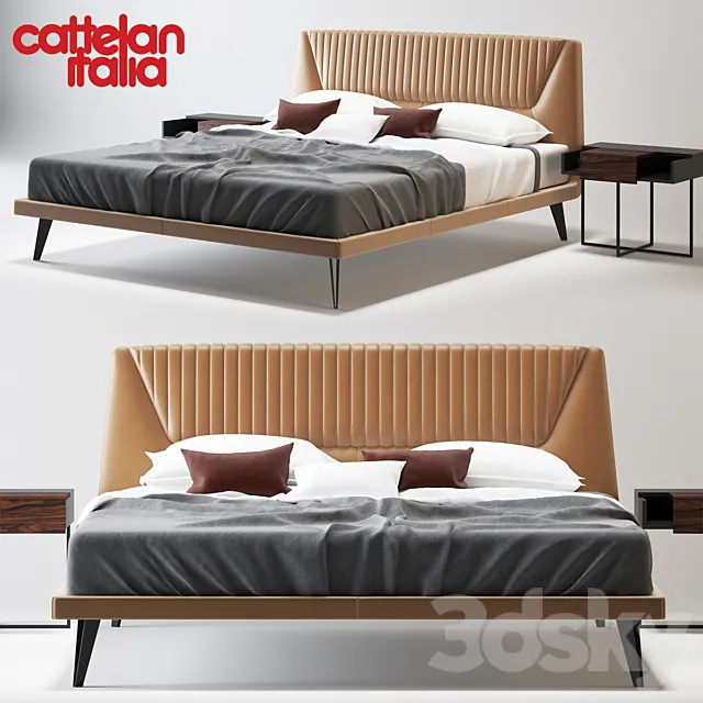 Bed Cattelan Italia AMADEUS 3DModel