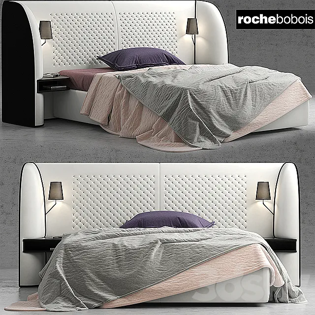 Bed cherche midi bed roche bobois 3DModel
