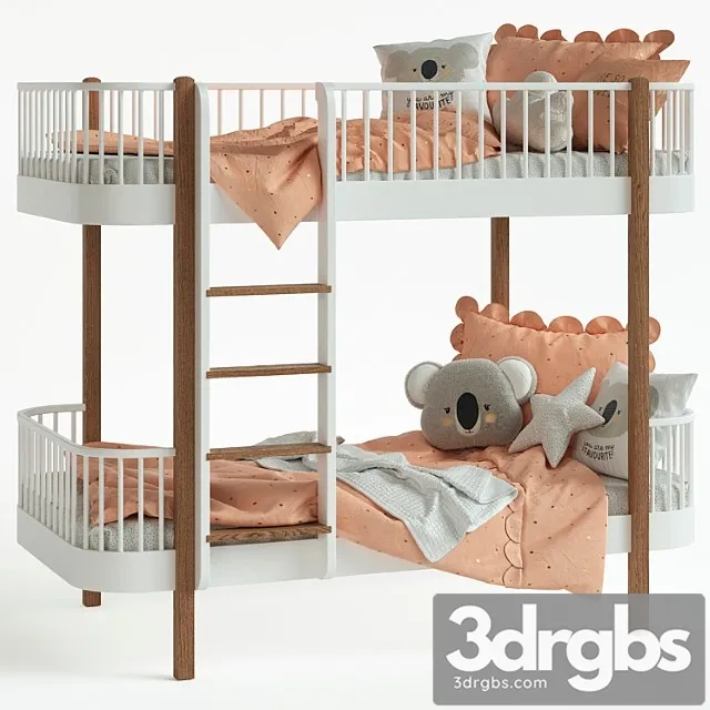 Bed Children 23 3D Model Free