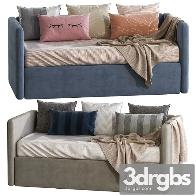 Bed Children 24 3D Model Free