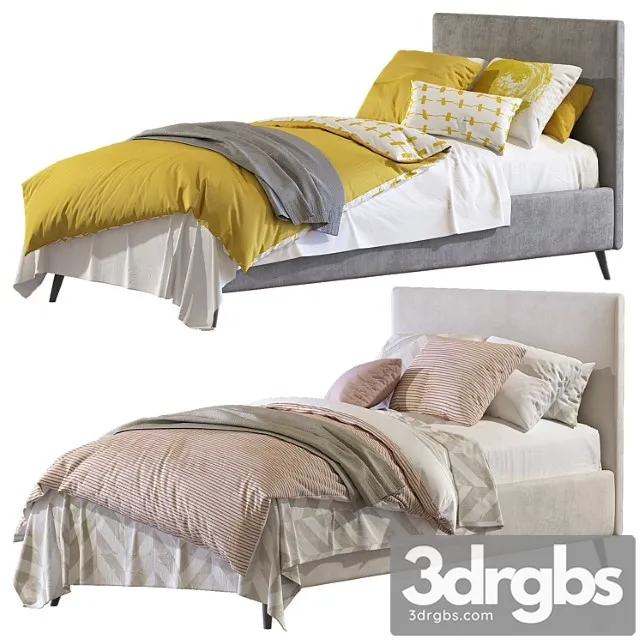 Bed Children 3D Model Free