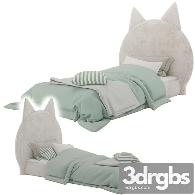 Bed Childroom 3D Model Free