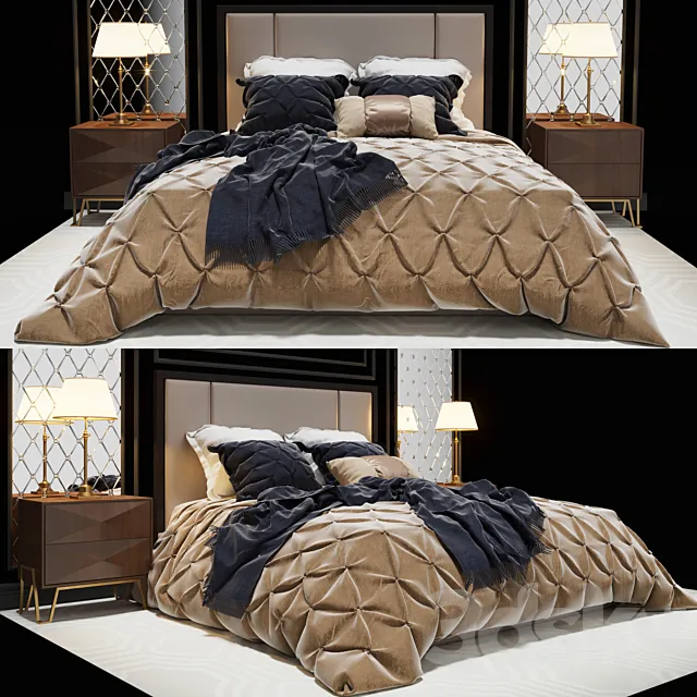 Bed Chopin The Sofa & Chair Company 3DModel