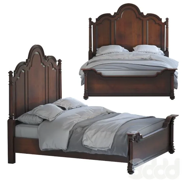 bed classic 3D Model