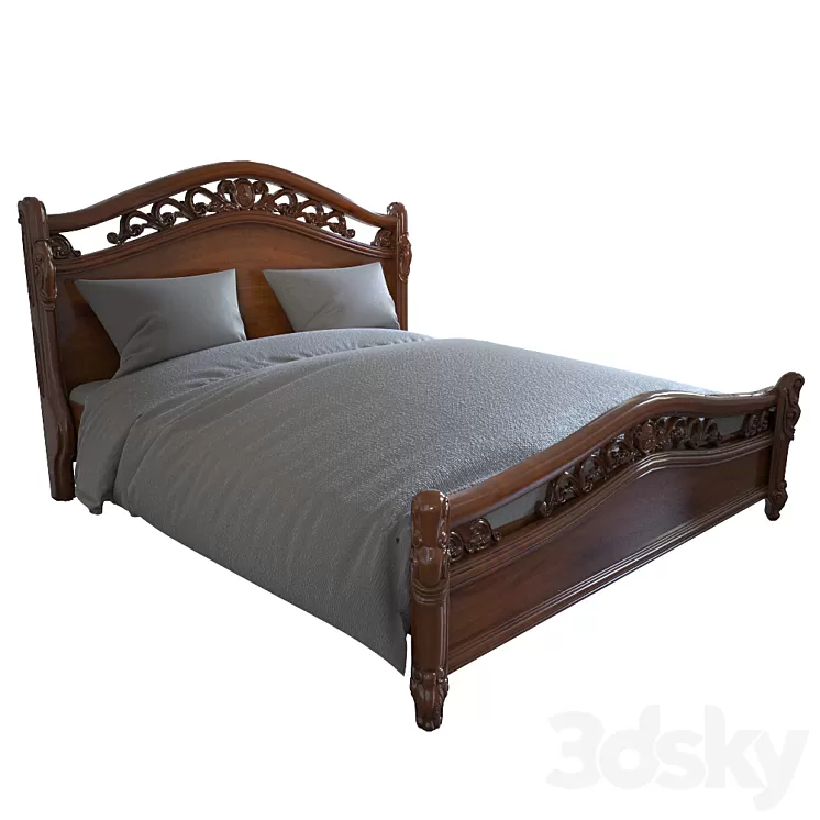 bed classic 3D Model