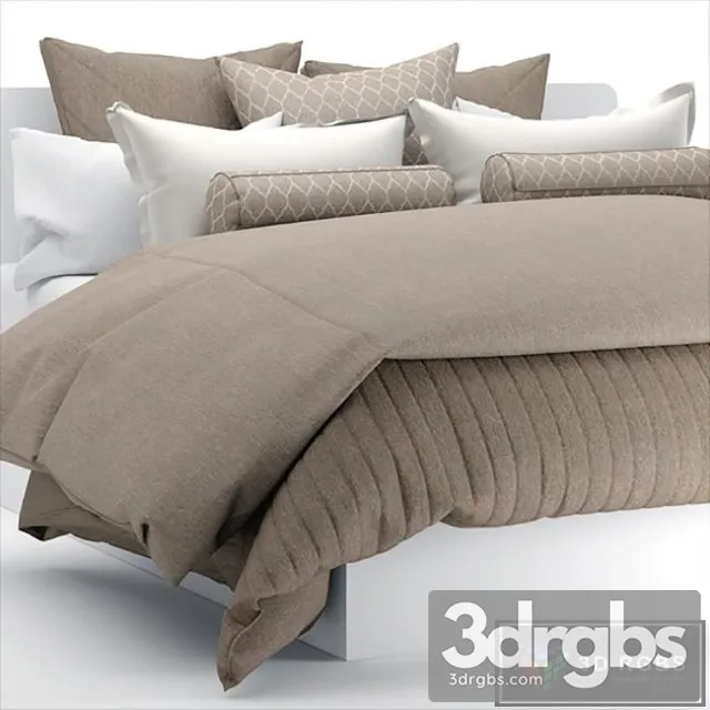 Bed Clothes 3D Model Free