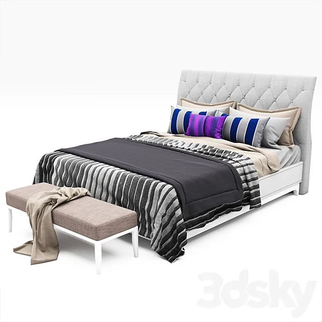 Bed collection 01 3DModel