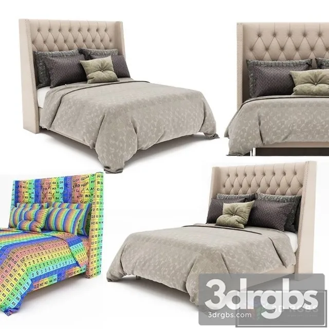 Bed Collection 44 3D Model Free